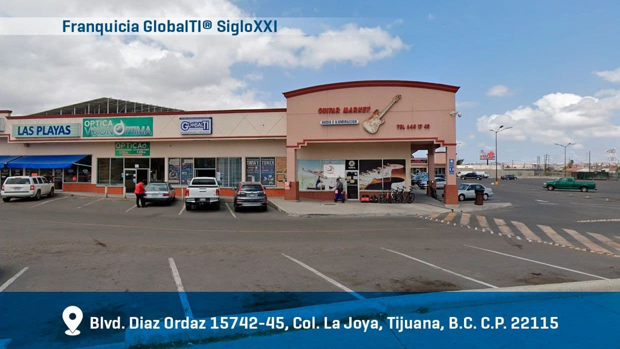 Acceso a la sucursal Franquicia GlobalTI® Siglo XXI