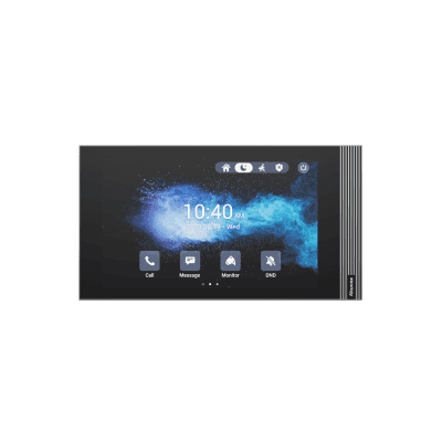 MONITOR LINUX / INSTALACIÓN HORIZONTAL O VERTICAL / COLOR GRIS OSCURO / POE  / WIFI 6 / 7 PULGADAS TÁCTIL /  8 ENTRADAS DE ALARMA / SIP