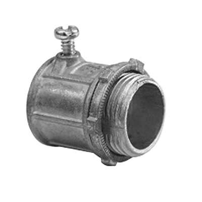 Conector de 2" para Tubo Pared Delgada con Tornillos Opresores.