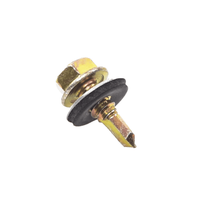 Tornillo Punta Broca Sello Montado 6.4 X 25 mm (1/4" X 1") Caj. C/100pz.