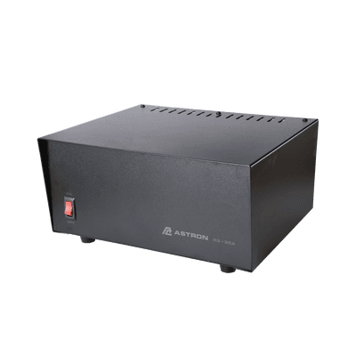 Fuente de Poder Lineal / 13.8 Vcc 35 A / Regulación Electrónica / Disipador Térmico / Voltaje Universal / Alta Potencia