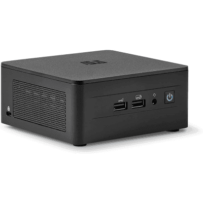 Mini PC NUC Barebone / Core i7-1360P (13 Gen) / Wi-Fi 6E + 2.5GbE / Bluetooth / No incluye Memoria RAM, SSD y S.O.  / Incluye fuente