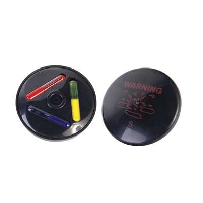 Tag con Tinta para Ropa /Si se viola el sello, la Ropa quedará Marcada con Tinta! / Paq. 100 pzs
