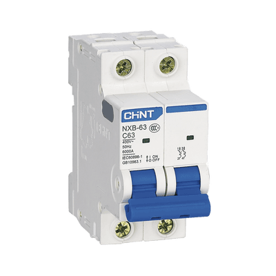 Pastilla para Riel Din, 2 Polos, 20 Amp, Vca:110/415v, 6kA, Catálogo: NXB632PC20.