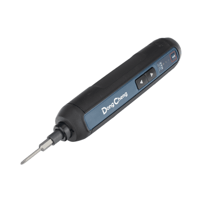 Destornillador Inalámbrico Recargable 4V / Batería 2.0Ah / Par Máximo 5.0 Nm / Portabrocas Hexagonal 1/4 in / 8 Puntas Magnéticas con Estuche