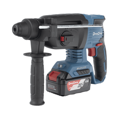 Martillo Perforador Inalámbrico SDS-PLUS 20V / Motor Brushless / 3 Modos Taladro Percusión Demolición / 2.7 J Energía de Impacto / 2 Baterías 4.0Ah con Cargador y Estuche