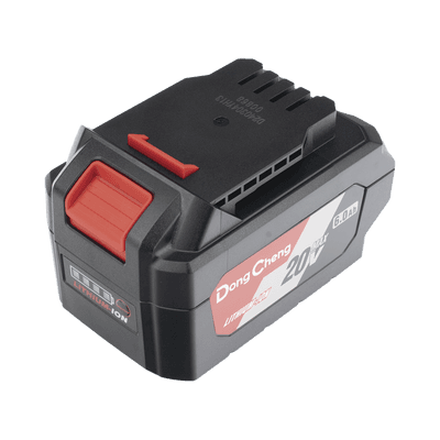Batería de Litio 20V 6.0Ah / Indicador LED de Carga / Carcasa Reforzada / Compatible con Herramientas DONGCHENG 20V