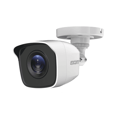 Bala TURBOHD 5 Megapíxel / Lente 2.8mm (85° de Visión) / Exterior IP66 / IR EXIR 20 mts / TVI-AHD-CVI-CVBS / Policarbonato