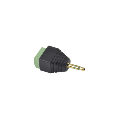 Adaptador para Audio y Video de 3.5 mm con Terminal Atornillable