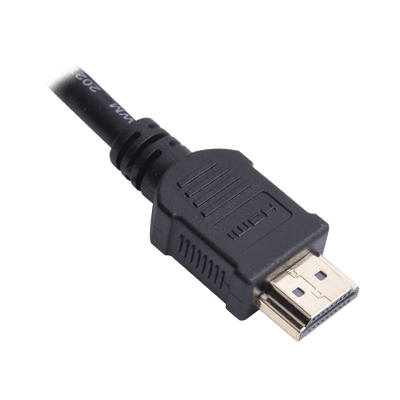 Cable HDMI de 1.8 Metros (5.91 Pies) (High Speed) / Resolución 4K / Soporta Canal de Retorno de Audio (ARC)/ Soporta 3D / Blindado para Reducir Interferencia / Chapado en Oro / Alta Resistencia y Durabilidad