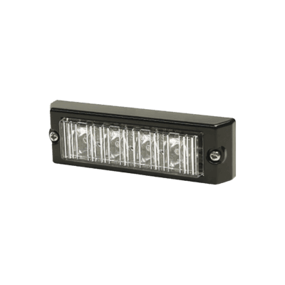 Luz Auxiliar Serie X3704, 4 LEDs Ultra Brillantes, color Azul / Claro