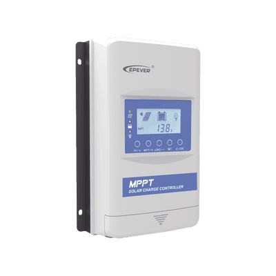 Controlador Solar MPPT / 30A / 12/24V / Voc 100V / RS-485 / Baterías Litio / IP32