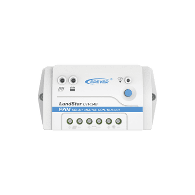 Controlador Solar PWM / 10A / 12/24V / RS-485 / Baterías Gel-AGM-Selladas / Parámetros Configurables