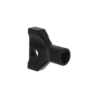 Llave Triangular de Desbloqueo Para barreras FAAC