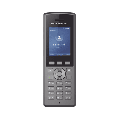 Teléfono WiFi portátil empresarial con diseño resistente IP67, conectividad a la red VoIP vía WiFi