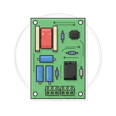 Tarjeta electronica principal para torniquete DSK3B801L/M