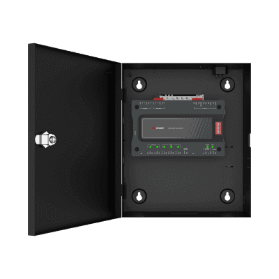 Controlador MAESTRO para Elevadores Administrable en la Nube con HikConnect Teams / Incluye Gabinete y Fuente / Control de Acceso para los pisos de los Elevadores por Huella o Tarjeta / Requiere Licencia / 1 Controlador por Cabina de Elevador