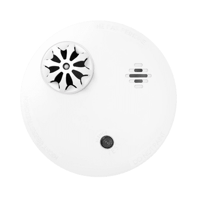 (AX PRO) Detector de Temperatura Inalámbrico para Panel de Alarma HIKVISION / Interior / Soporta Funcionalidad Autónoma / Alerta cuando Excede los 57°C / No compatible con el panel DS-PHA64-LP