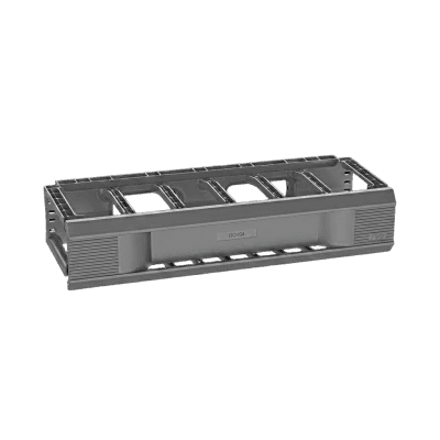 Organizador de Cables Horizontal CableTek, Sencillo (Solo Frontal), Para Rack de 19in, 2 UR