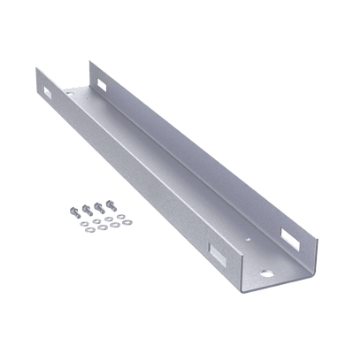 Montaje de Poste Para Gabinetes OSP ComLine de 600 mm de alto (12 UR), De Aluminio, Color Negro