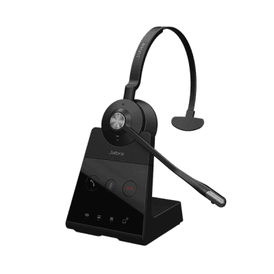Engage 65 SE Mono con conexión DECT y USB, ideal para entornos con necesidad de seguridad o de mucha densidad (9653-553-125)