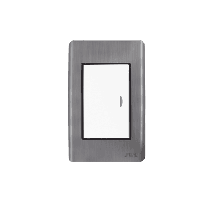 Apagador Escalera Sencillo de 10 A/ 127 V CA ~ 60 Hz / Placa de Acero.