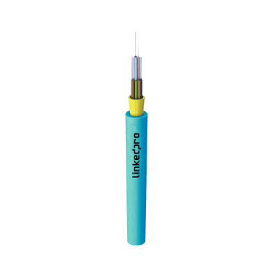 Cable de Fibra Óptica Multimodo OM3 50/125, 6 Hilos, para Interior, Tight Buffer 900µm, OFNR Riser, Dieléctrica, Precio Por Metro, (Hasta 2000 Metros en un Solo Tramo de Cable)