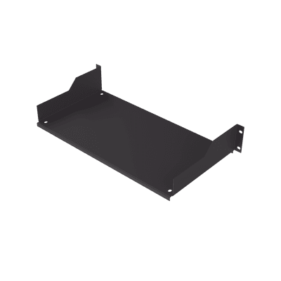 Charola para Rack de 19" de 2 postes, 23.5 cm de Profundidad, 2 Unidades de rack