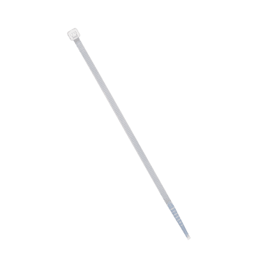Cincho de plástico, Color Natural, 4.8 x 310 mm, Ideal para sujeción de cables (Bolsa con 100 piezas)