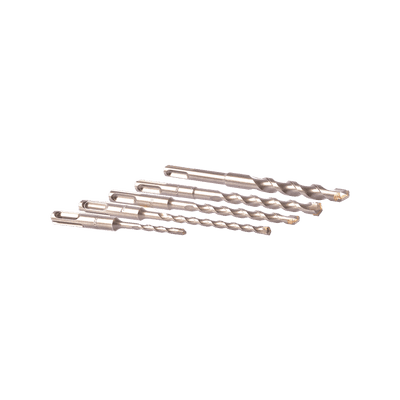 Juego con 5 piezas de brocas SDS PLUS para concreto