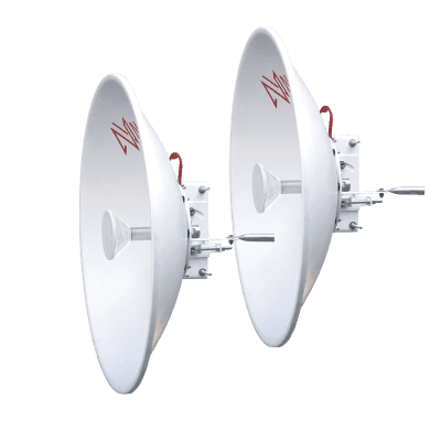 1 Antena Direccional de alto rendimiento / diámetro  de 60 cm / 5.9-7.2 GHz / Ganancia 30 dBi / SLANT de 45 ° y 90 ° / Ideal para 30 km / Conector N-Hembra / Montaje  y jumpers incluidos.