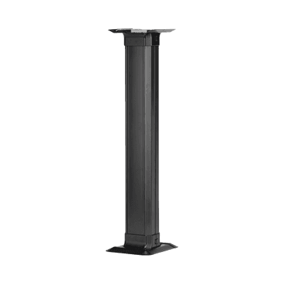 Accesorio de Conexión a Mesa, Para Uso con Canaleta de Piso AFR4BCBL6, Material PVC Rígido, Color Negro