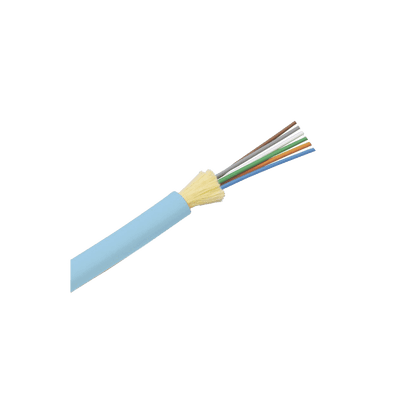 Cable de Fibra Óptica de 24 Hilos, Multimodo OM4 50/125 Optimizada, Interior, Tight Buffer 900um, No Conductiva (Dieléctrica), LSZH, Precio Por Metro