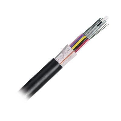 Cable de Fibra Óptica de 6 Hilos, OSP (Planta Externa), No Armada (Dieléctrica), 250um, Monomodo OS2, Precio Por Metro