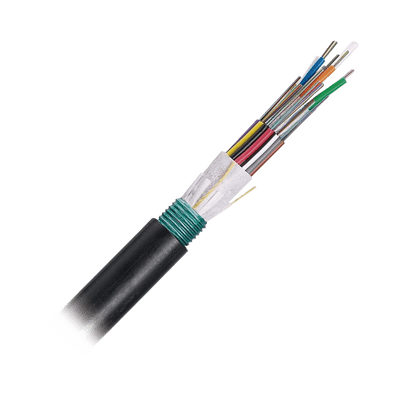 Cable de Fibra Óptica de 12 Hilos, OSP (Planta Externa), Armada, 250um, Monomodo OS2, Precio Por Metro