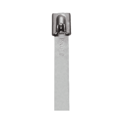 Cincho StrongHold  de Acero Inoxidable Tipo 304, 521mm largo x 10.5 mm ancho, Color Metálico, Paquete de 50pz