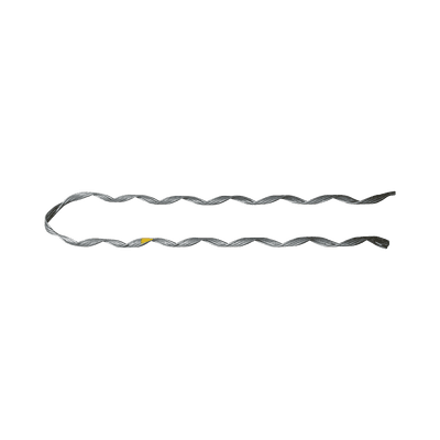 Remate Preformado de Acero Galvanizado para fibra Mini-ADSS, Diámetros 6-7 mm (Estructura de 4 hilos con Polvo Abrasivo)