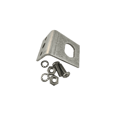Kit Adaptador Brida a Mamparo / Conector Tipo N / Acero Inoxidable / Para Protectores Coaxiales