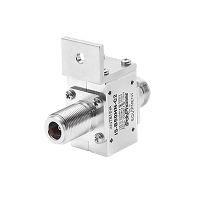 Protector Coaxial RF / 125-1000 MHz / 50 Ω / Conectores N Hembra / Ceja Frontal / 500W