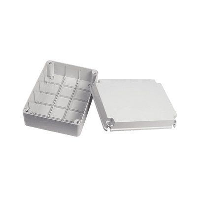 Gabinete de Plástico IP55 (190 X 240 X 95 mm). Protección EMI. Para Instalaciones Comerciales, Residenciales e Industriales. Incluye Tornillería para su Tapa.