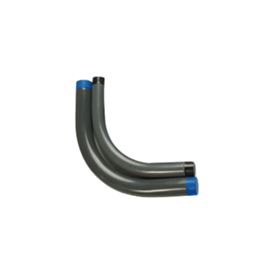 Codo Conduit Rígido de Aluminio de 1" (25.4 mm) / Recubierto de PVC / Interior de Uretano.