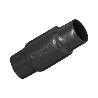 Cople de Aluminio con Recubrimiento Exterior de PVC de 1" (25.4 mm) / Interior de Uretano Purpura.