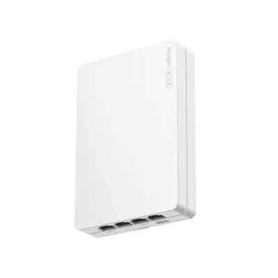 Punto de Acceso Mesh Wi-Fi 6 para interior en pared, hasta 320 usuarios ideal para Hotelería u Oficina.