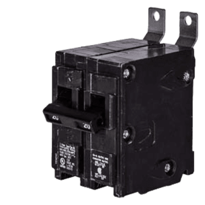 Interruptor automático atornillable tipo BL 2 polos, 20 amp.