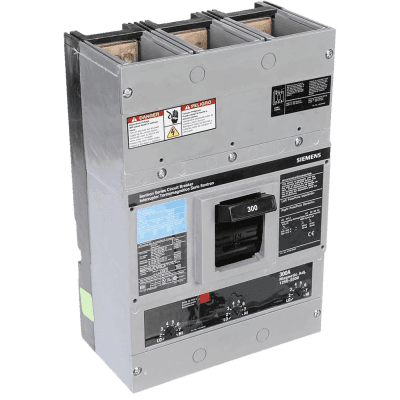 Interruptor Termomagnético 600V 3X300A, Sin zapatas principales.