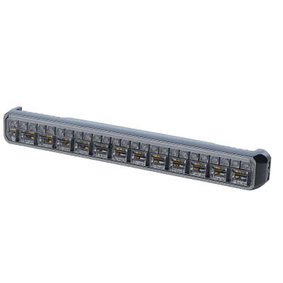 Luz Auxiliar de 45 LEDs Top Rojo, Tricolor Rojo, Azul y Blanco, 11.42", 12 a 24 VCD