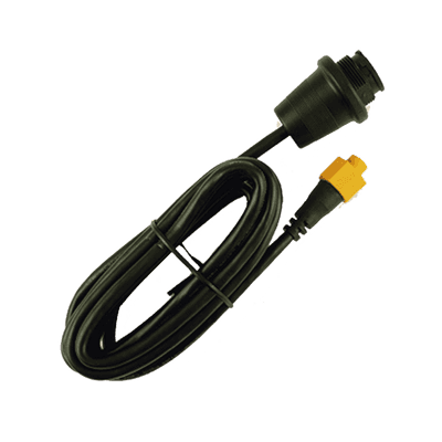 Cable adaptador Ethernet redondo color amarillo a RJ45 Macho