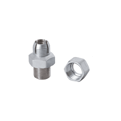 Tuerca y Opresor para Varilla de Ajuste / Compatible Q2220E y Q3220E / Acero Inoxidable / Ajuste Precisión Duplexers Sinclair / Refacción Original