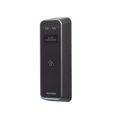 Lector Biométrico Facial (BEW3) / lector de tarjetas Prox EM, mifare, Tarjetas Virtuales por Bluetooth / con protección IP67, IK08