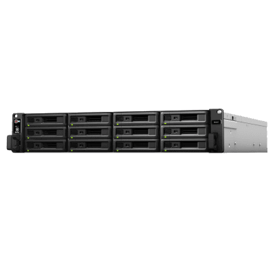 Unidad de Expansión Synology RX1217/RX1217RP | 12 Bahías de Disco | Compatible con SATA 3.5” y 2.5” | Expansión de Volumen en Línea | Fuentes de Alimentación Redundantes (RX1217RP) | Administración con